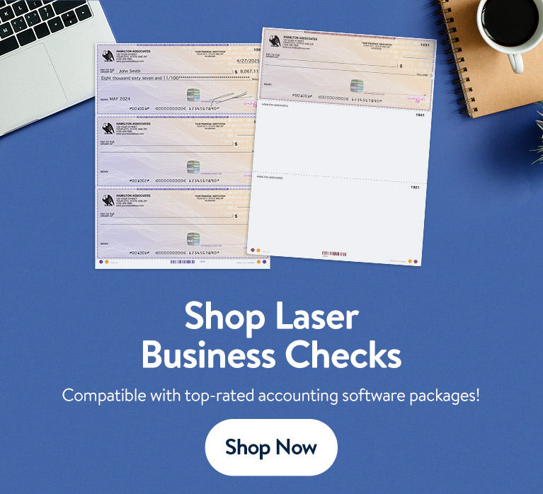 Shop Laser Business Checks - Shop Now