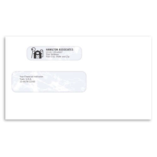 Laser Wallet Check Envelope for Quicken & QuickBooks