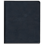 Vinyl Desk Register Binder - Black