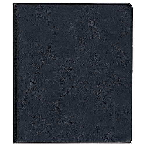 Vinyl Desk Register Binder - Black