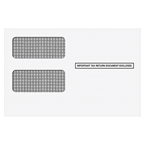 Double Window Envelope for 1099 Laser 2-up Tax Forms